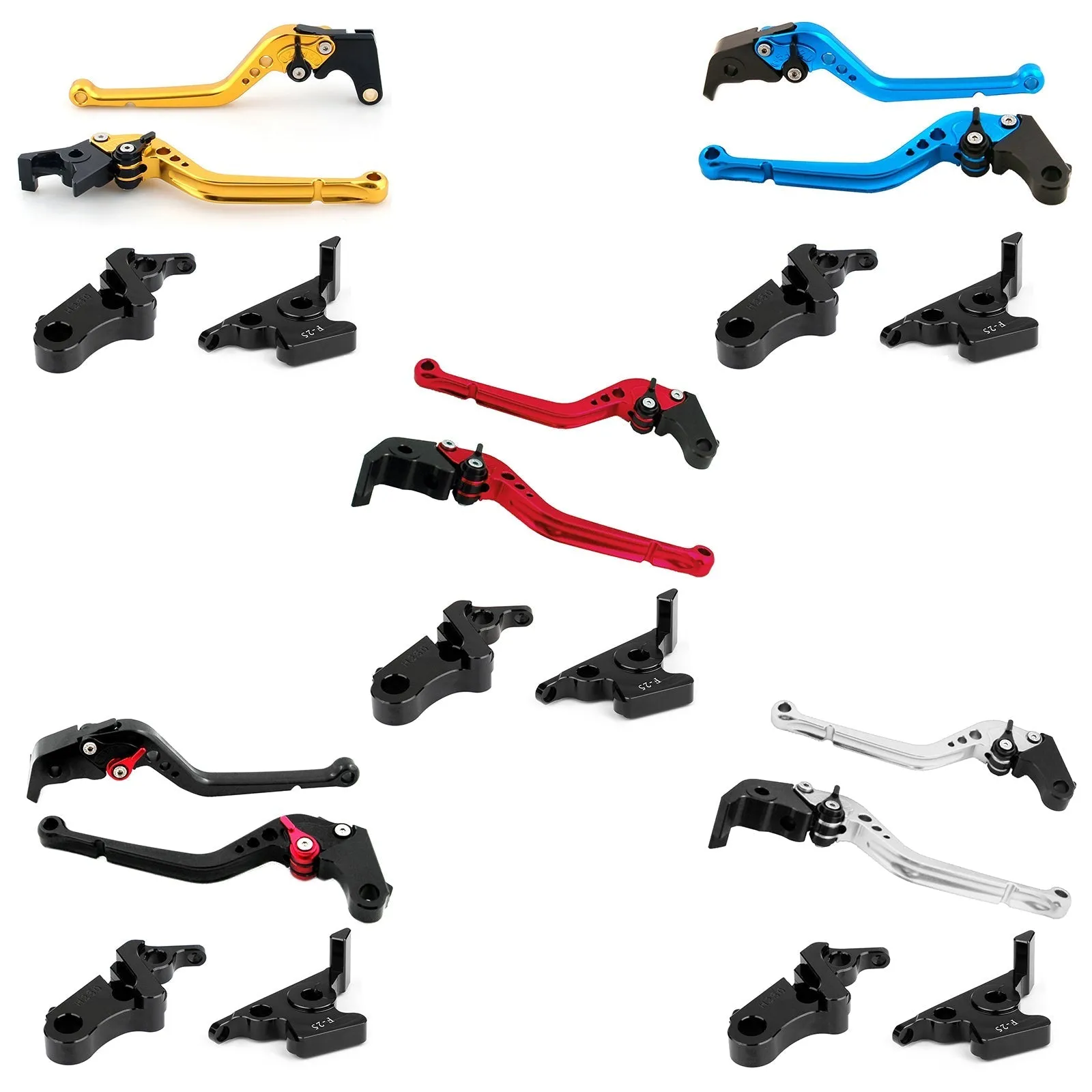 Levier de frein d'embrayage long pour Honda CB500F CBR500R 13-15 CBR300RR CB300F 14-16 générique