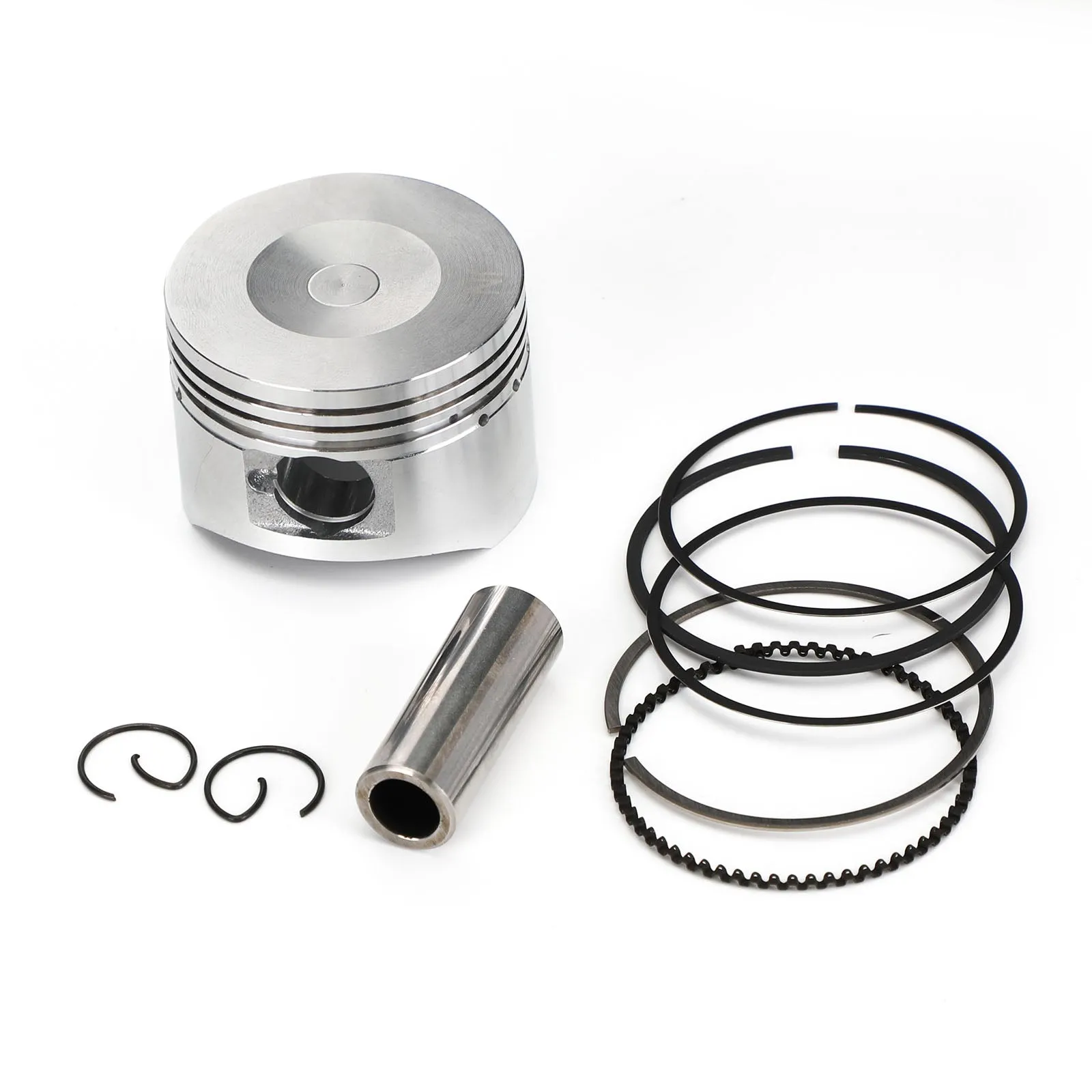 Jeu de segments d'axe de piston STD/+0.25/+0.50/+0.75/+1.00 taille d'alésage pour Yamaha YW XC 125 BWS Zuma Cygnus 14-20 générique