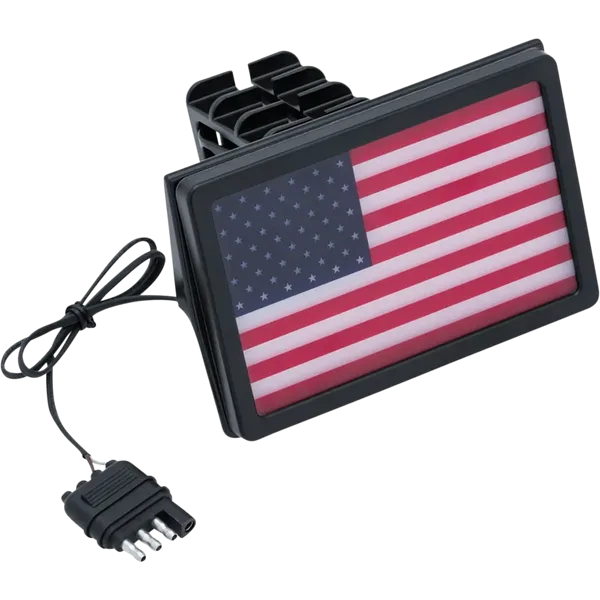 Copertura per base di attacco rimorchio Freedom Flag con LED-20101452