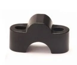 Adattatori Accossato versione CROSS per trasformazioni manubrio da 28mm a 28.5mm in ergal ricavati dal pieno ALTI +20MM