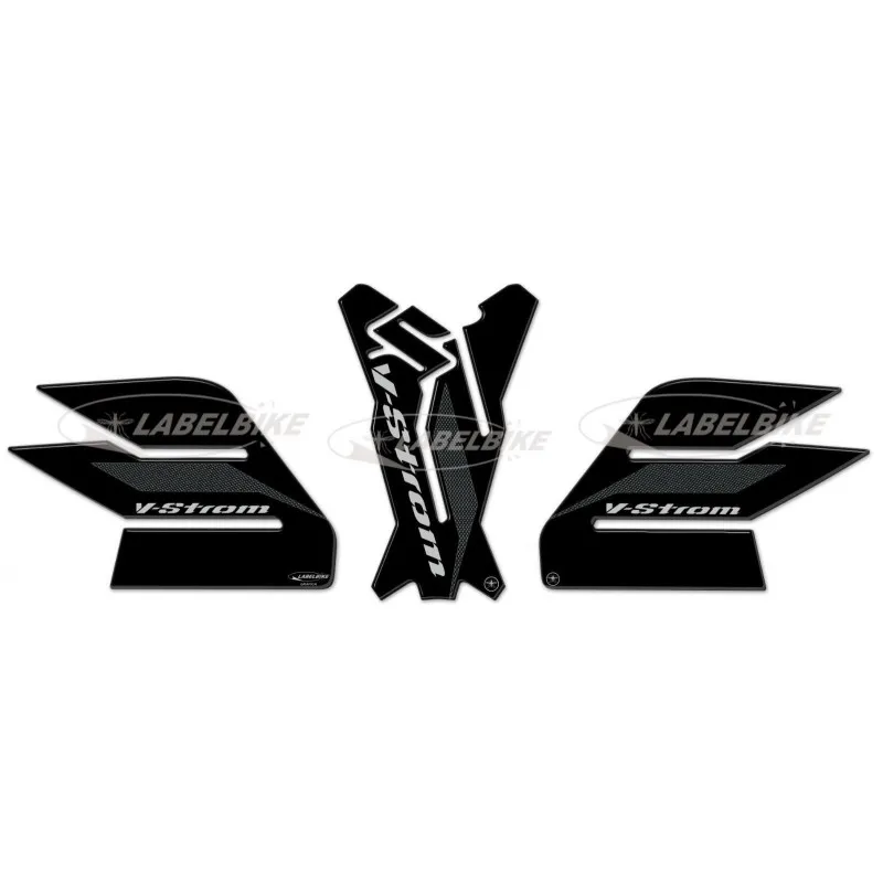 ADESIVI 3D PROTEZIONI SERBATOIO E LATERALI SUZUKI V-STROM 650 XT 2021-2024