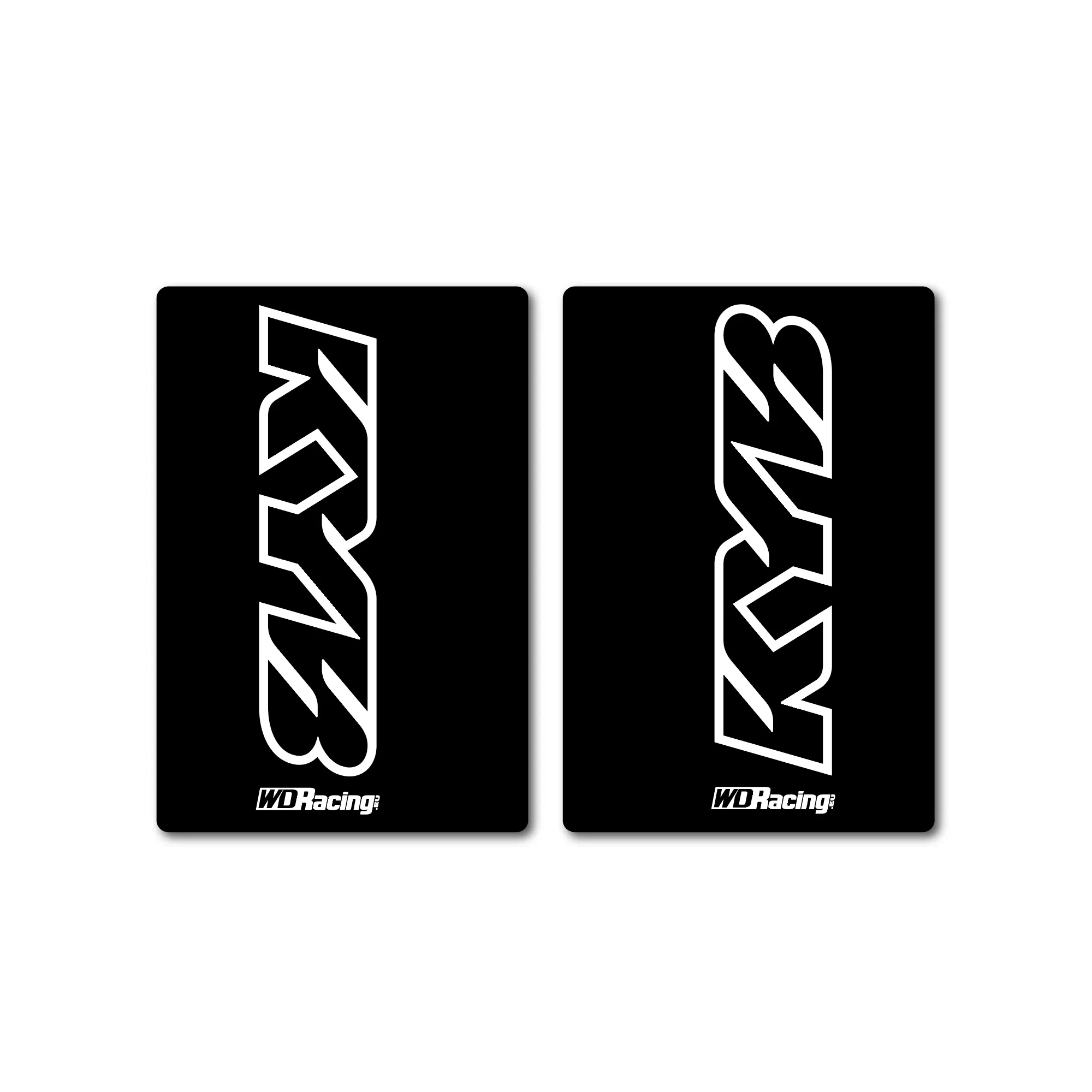 Adesivi copri foderi forcella Kayaba Neri