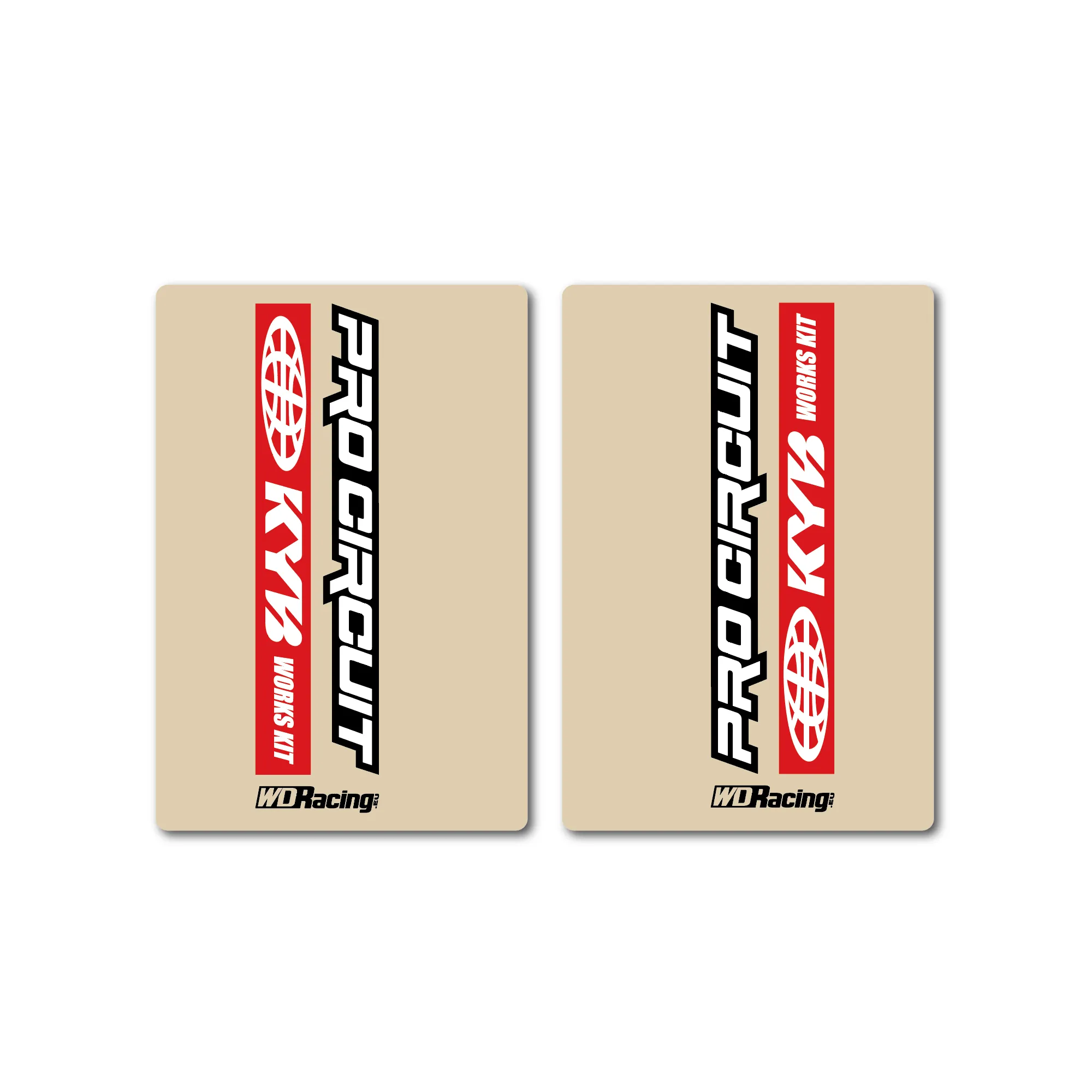 Adesivi copri foderi forcella Kayaba Procircuit