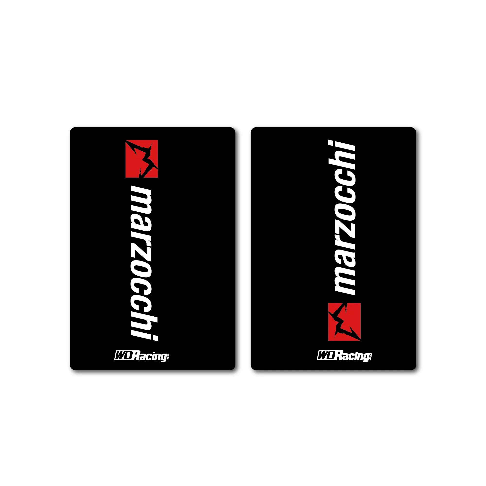 Adesivi copri foderi forcella Marzocchi Neri