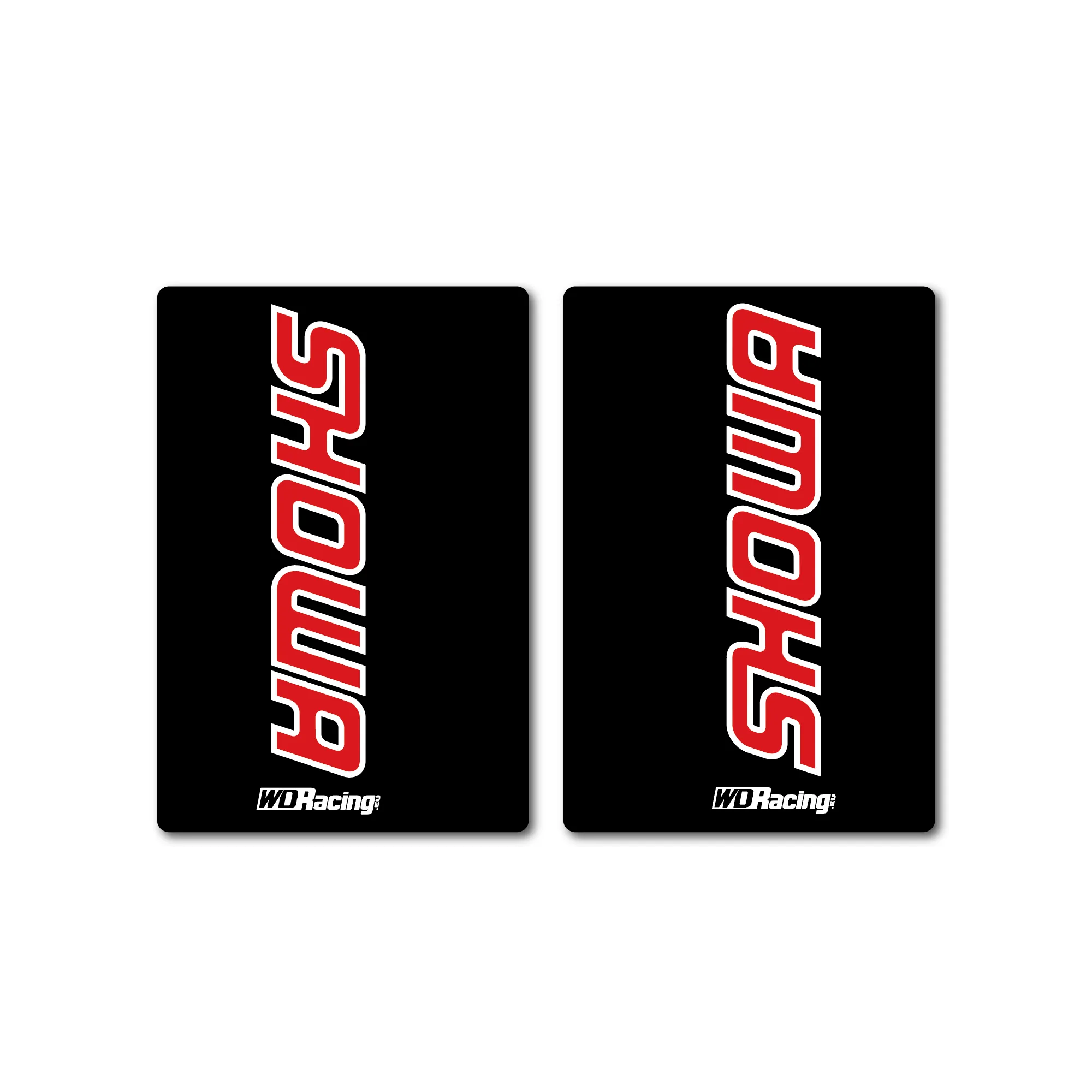 Adesivi copri foderi forcella Showa Neri