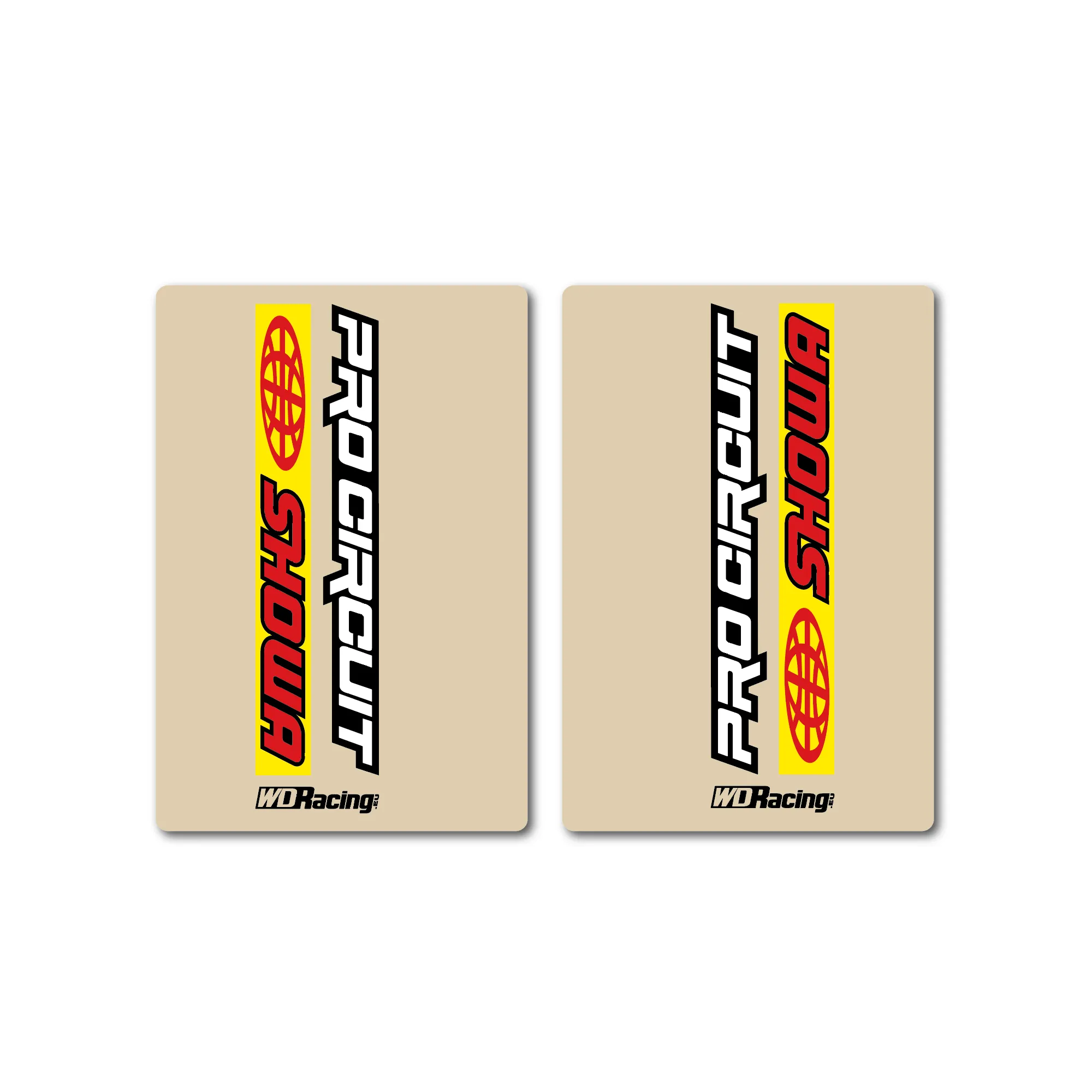 Adesivi copri foderi forcella Showa Procircuit