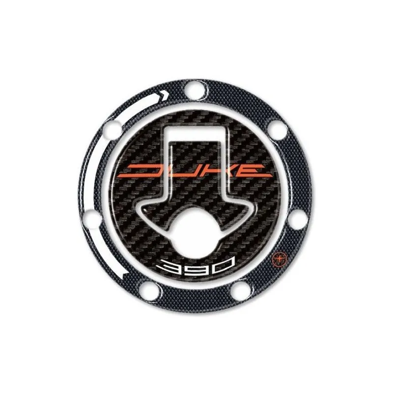 ADESIVO 3D PROTEZIONE TAPPO SERBATOIO KTM 390 DUKE 2014-2016