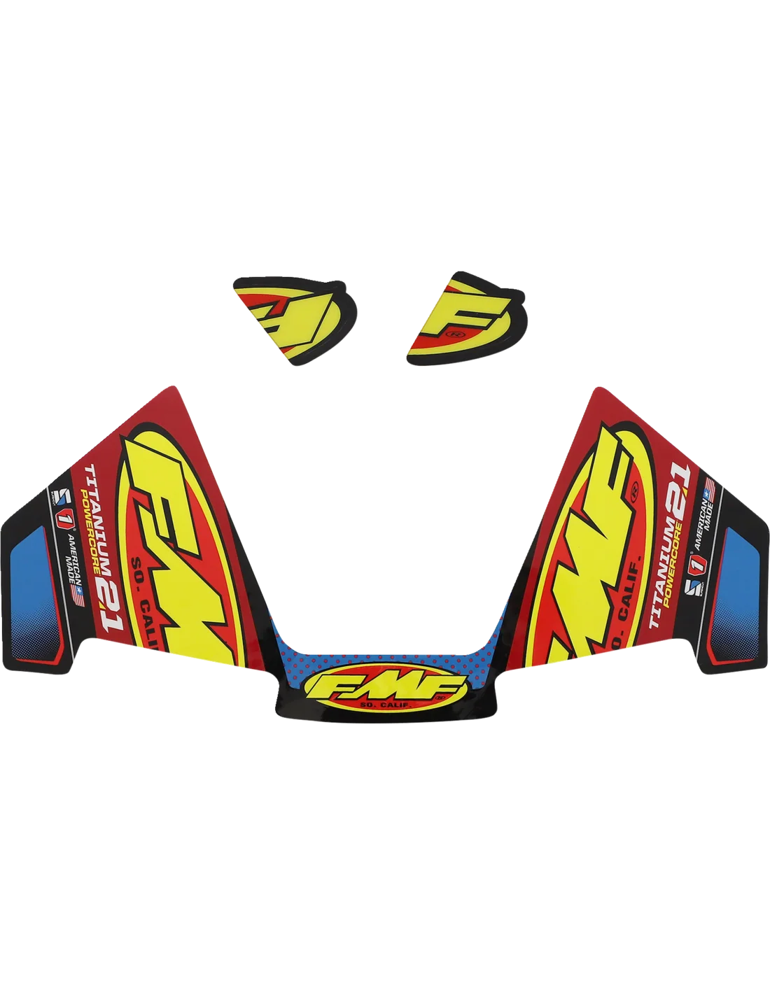 Adesivo Scarico FMF Powercore 2.1 Titanium