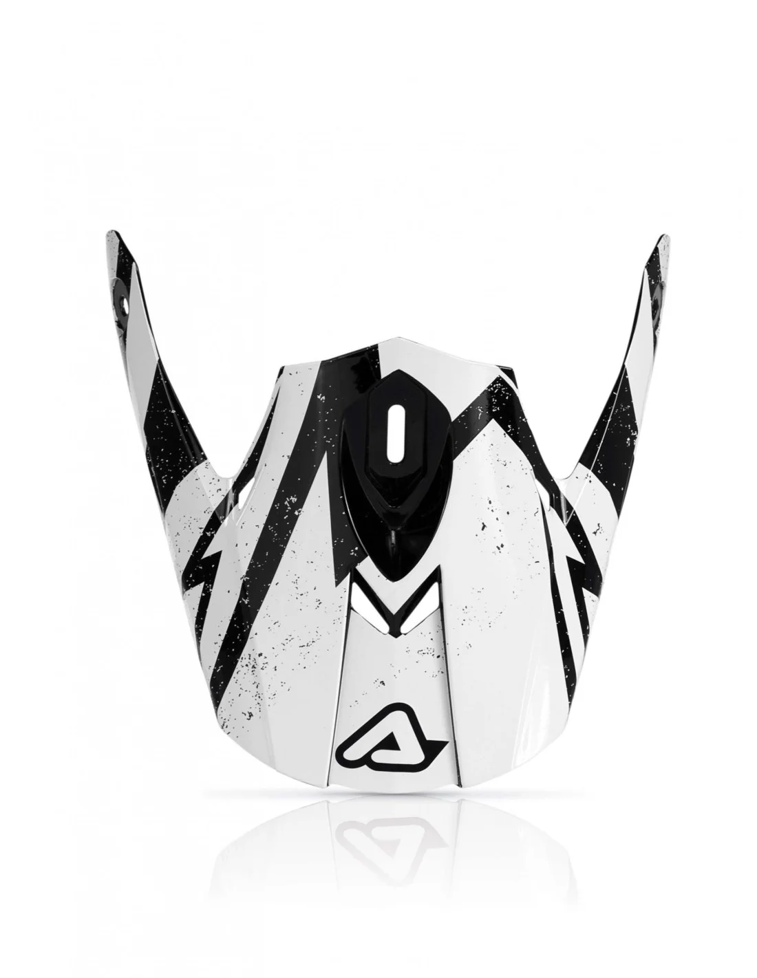 Aletta casco Acerbis X-Pro Bianco-Nero