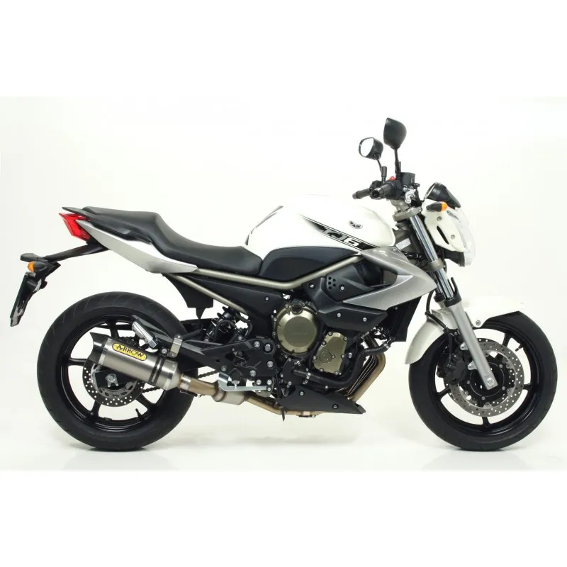 ARROW THUNDER FULL EXHAUST SYSTEM YAMAHA XJ6 2013-2016, ALUMINUM/CARBON, CATALYTIC