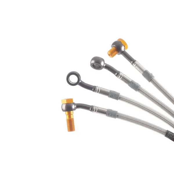 Tubi freno posteriore in acciaio inossidabile-17412355