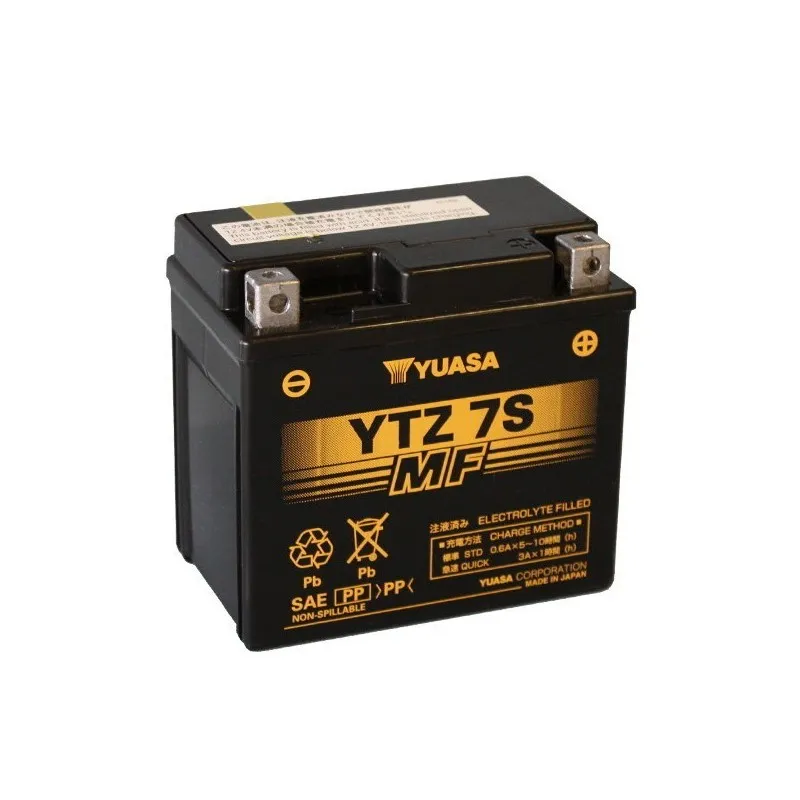 BATTERIA SIGILLATA PRECARICATA YUASA YTZ7-S YAMAHA R7 2021-2024