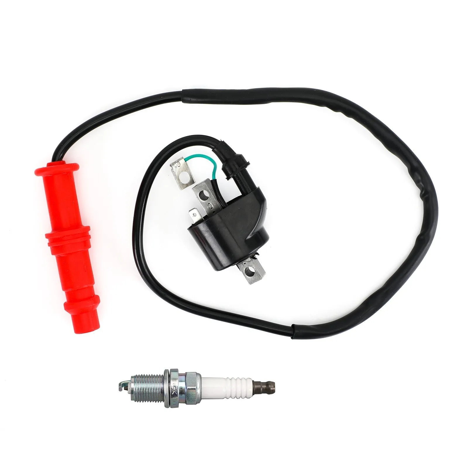 Bobine d'allumage et bougie d'allumage pour Polaris Sportsman 500 1996-2002 3085228 3085227 générique