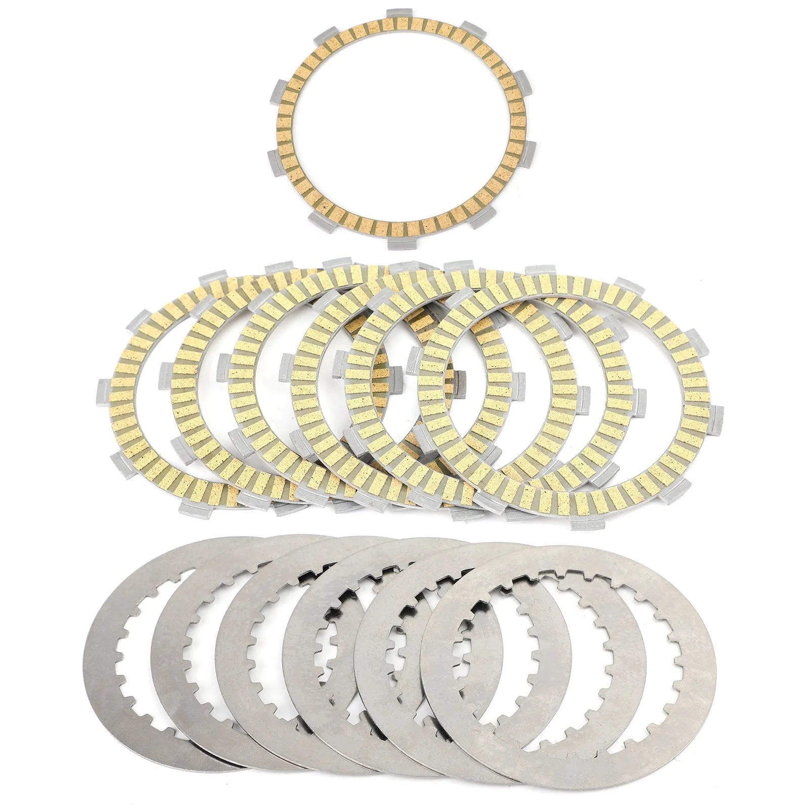 Kit Embrayage Acier & Disques Friction pour Honda CRM250 CB400 CL400 XR400 1994-2008 Generic