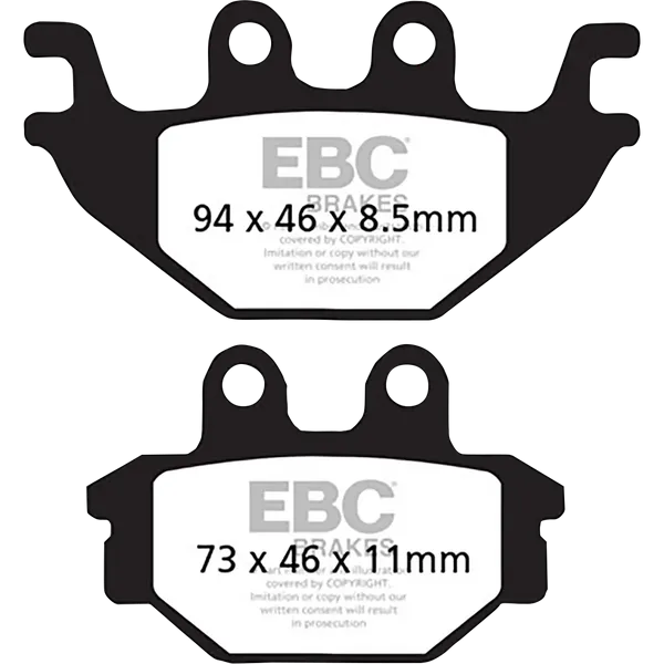 Pastiglie freno serie SFAC in carbonio per scooter-17200826