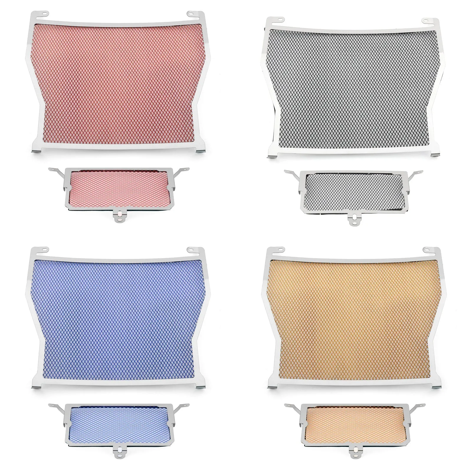 Protecteur de couverture de refroidisseur d'huile de gril de garde de radiateur pour BMW S1000R S1000RR HP4 générique