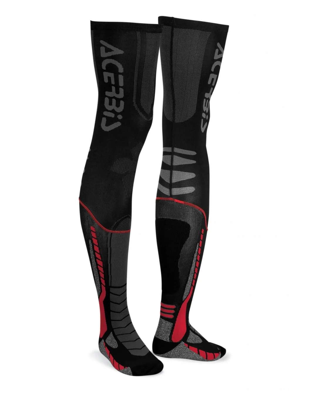 Calza Sottoginocchiera Acerbis X-LEG Pro Rossa