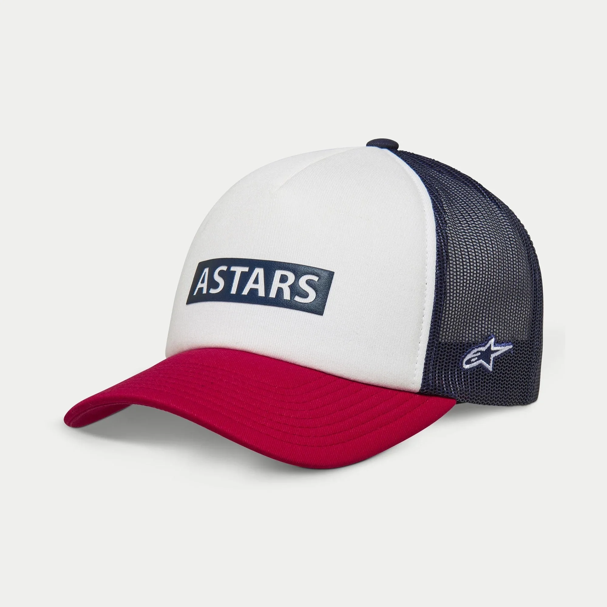 Cappellino Alpinestar Clarified Foam Trucker Bianco/Rosso