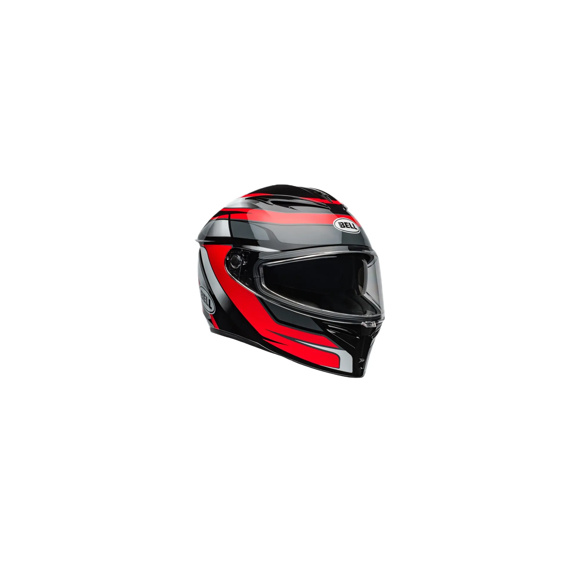 Casco Bell Lithium Mips Podium Nero/rosso lucido ECE 06
