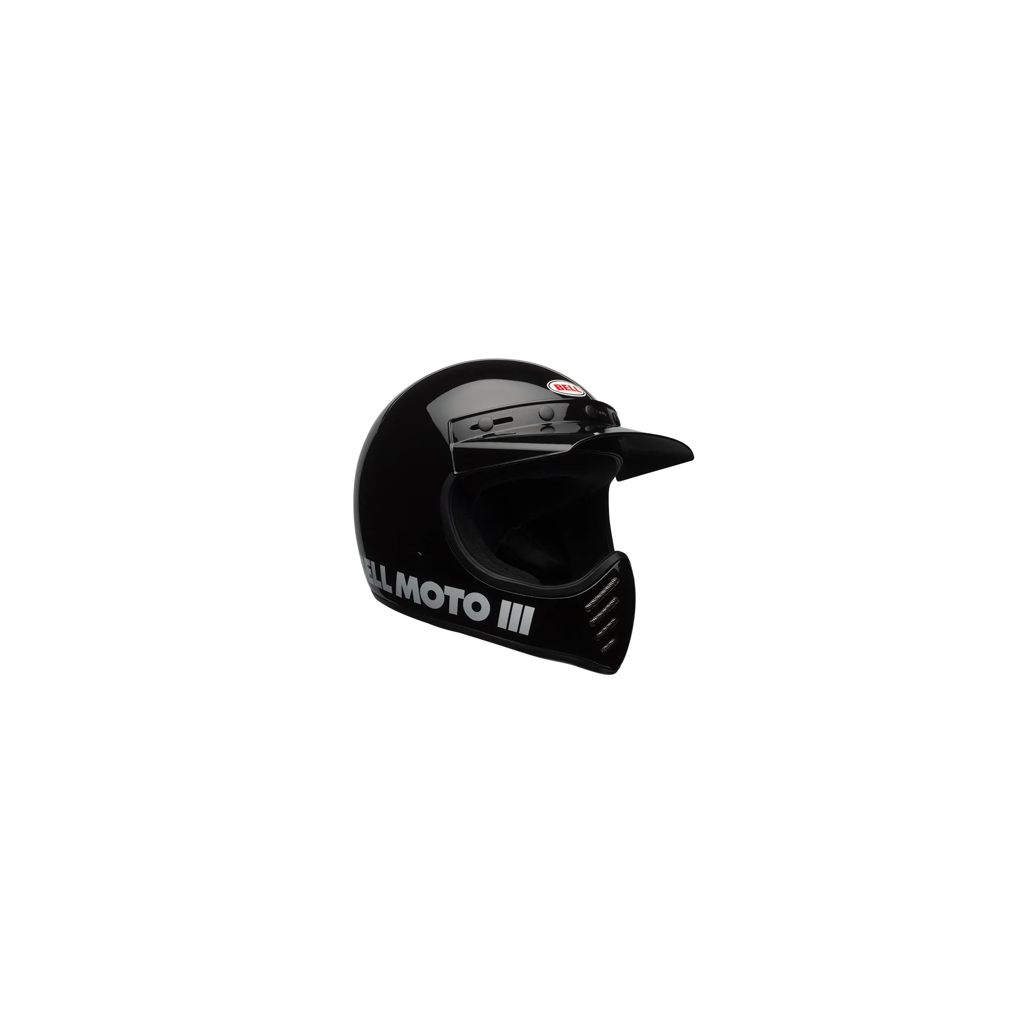 Casco Bell MOTO-3 Nero lucido ECE 06