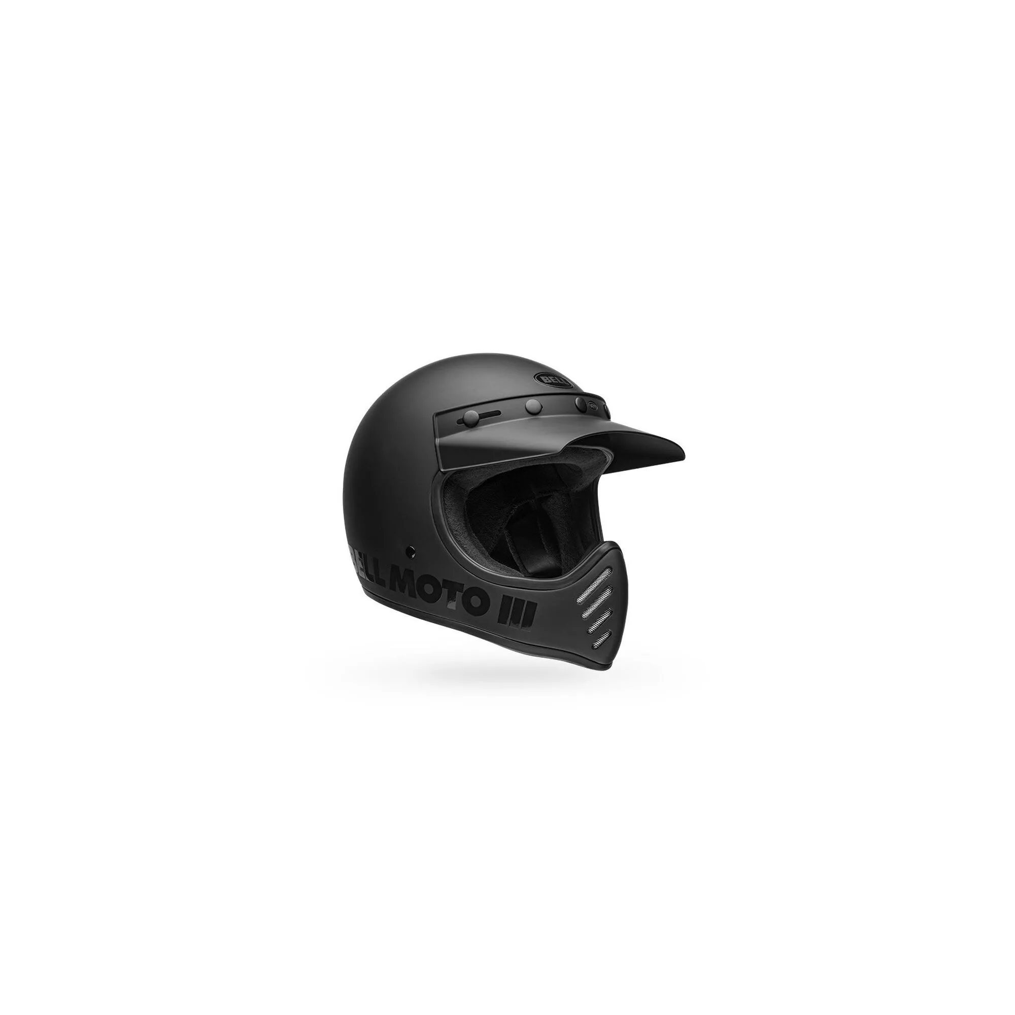 Casco Bell MOTO-3 Nero opaco/lucido ECE 06
