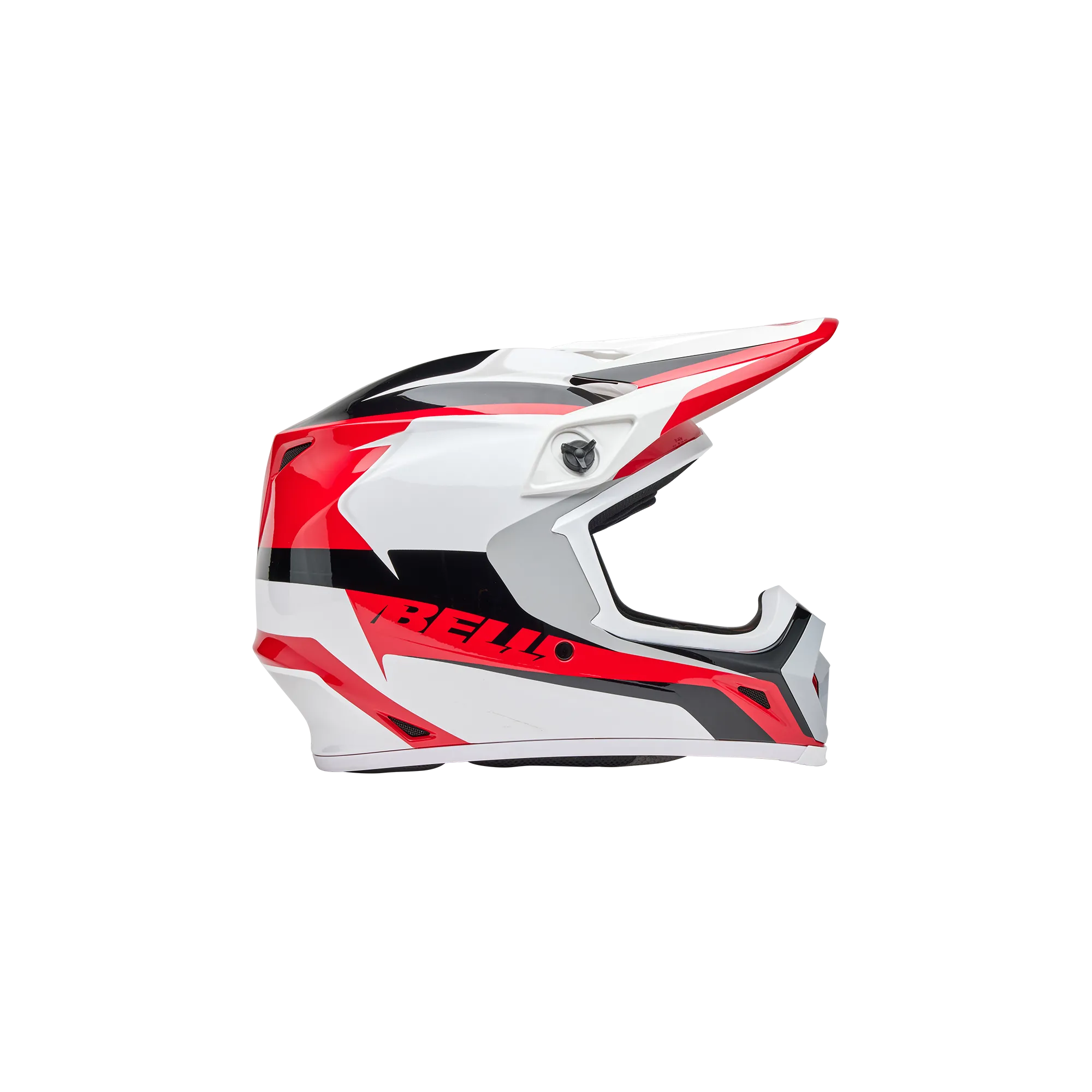 Casco BELL MX-9 MIPS RIFT Rosso/Bianco