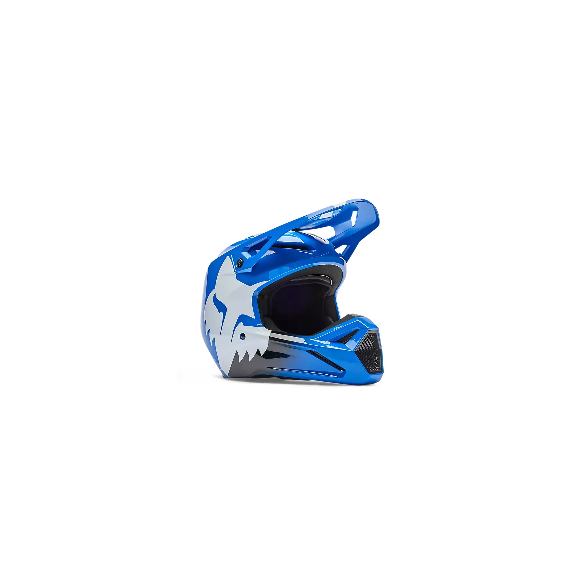 Casco FOX V1 Shield Blue