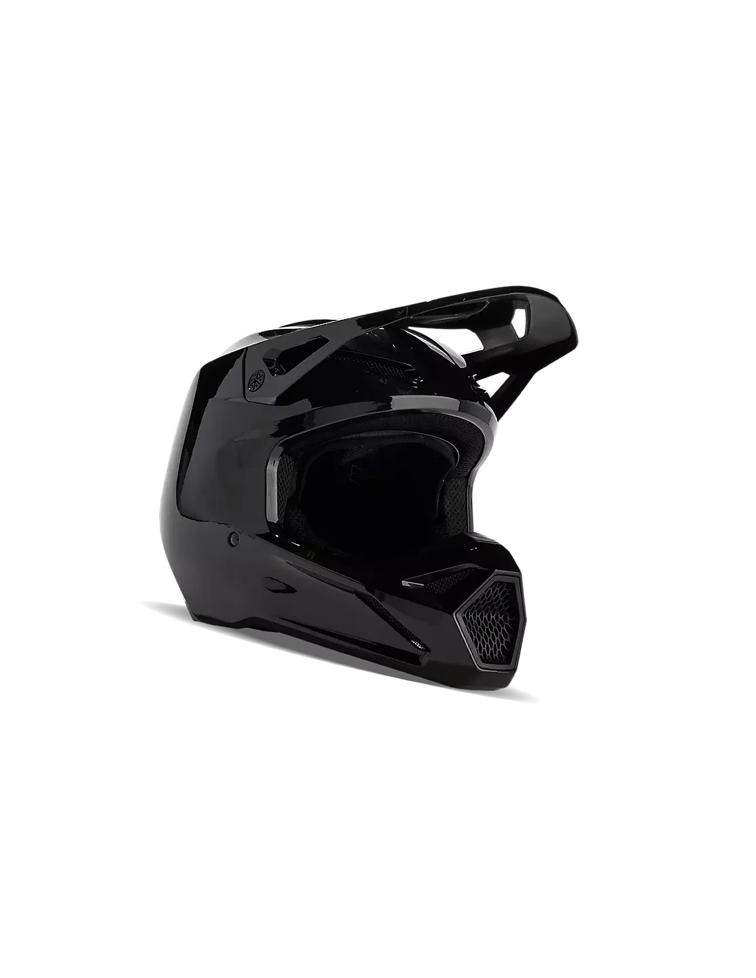 Casco FOX V1 Solid Nero lucido