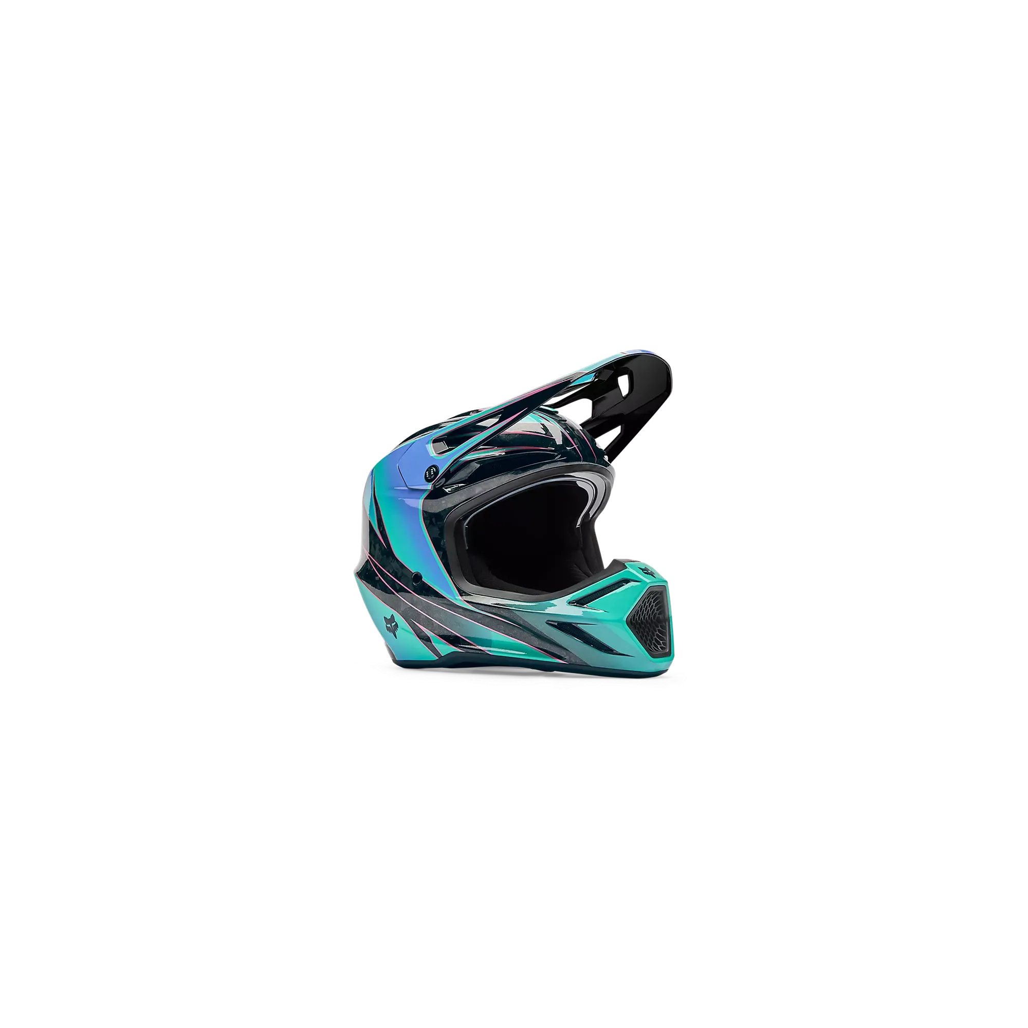 Casco FOX V3 RS Canvas Blue