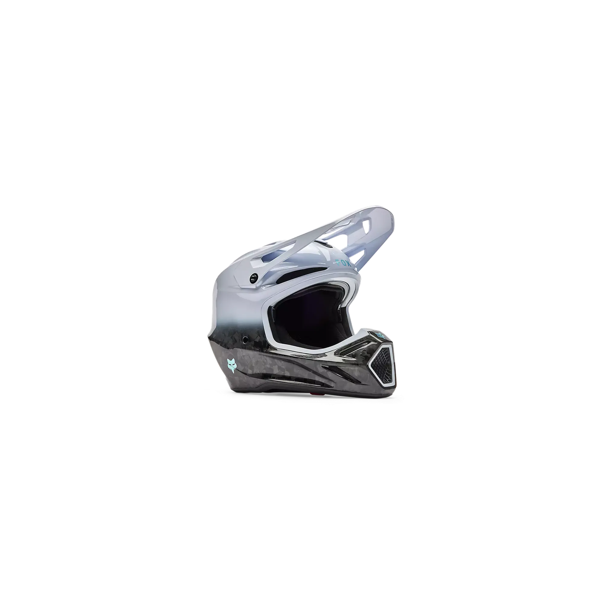 Casco FOX V3 RS Ghost White