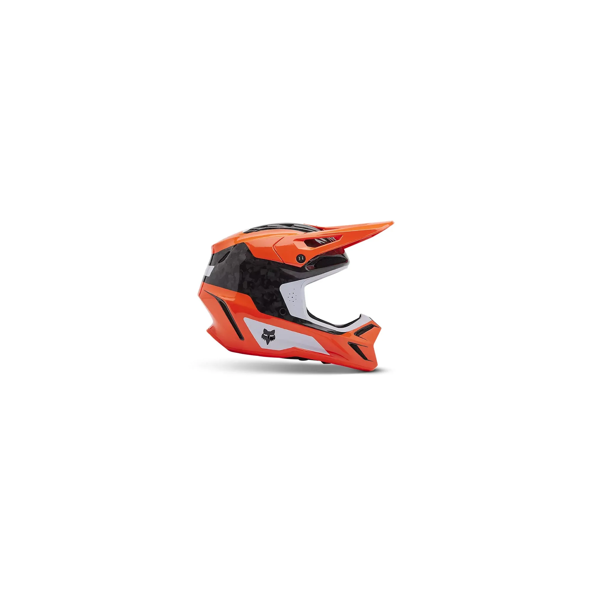 Casco FOX V3 RS Infinite arancione