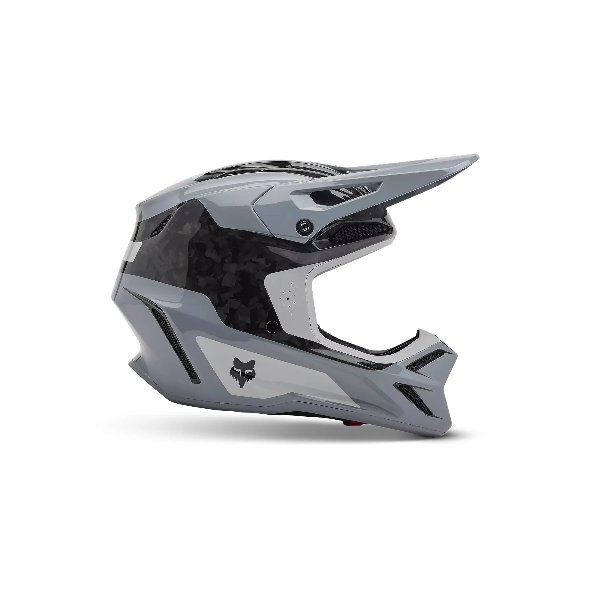 Casco FOX V3 RS Infinite cloud grey