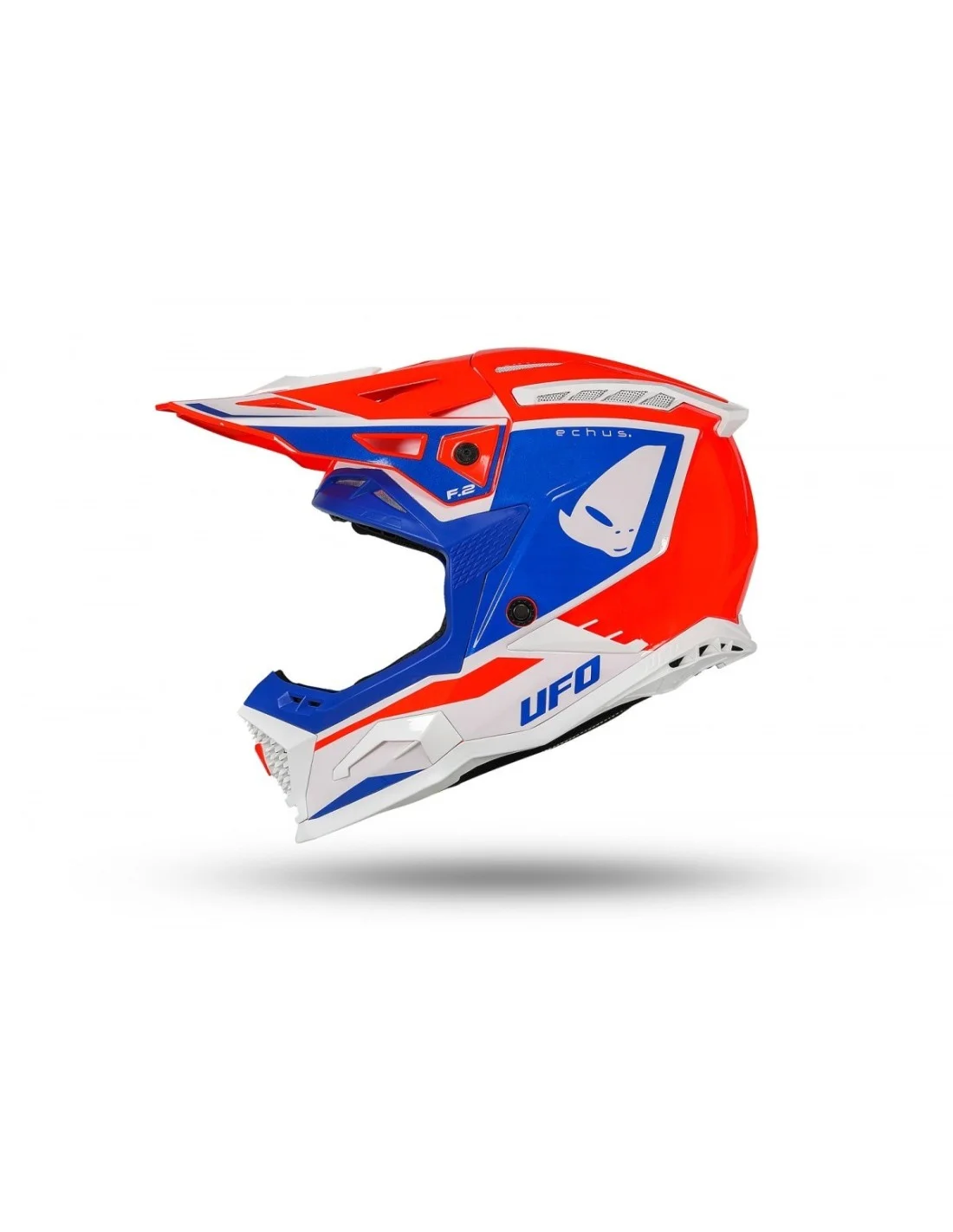 Casco UFO Echus Rosso Blu 2024