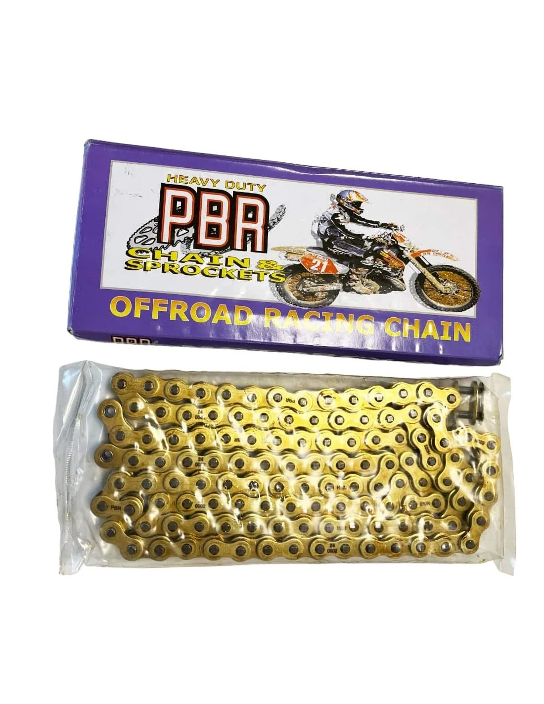 Catena PBR Passo 520 120 maglie colore ORO