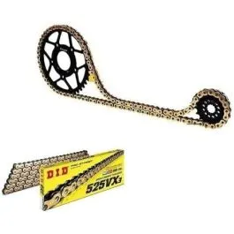 Kit catena DID525VX3 corona Z48 e pignone Z16 SUZUKI GSR ABS 600 2006-2010