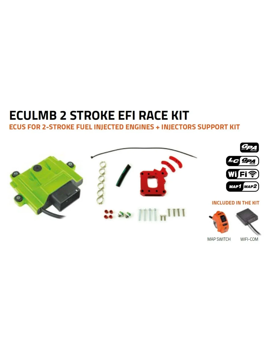 Centralina GET ECULMB+Kit spostamento iniettori EXC 250 TPI-TE 250i