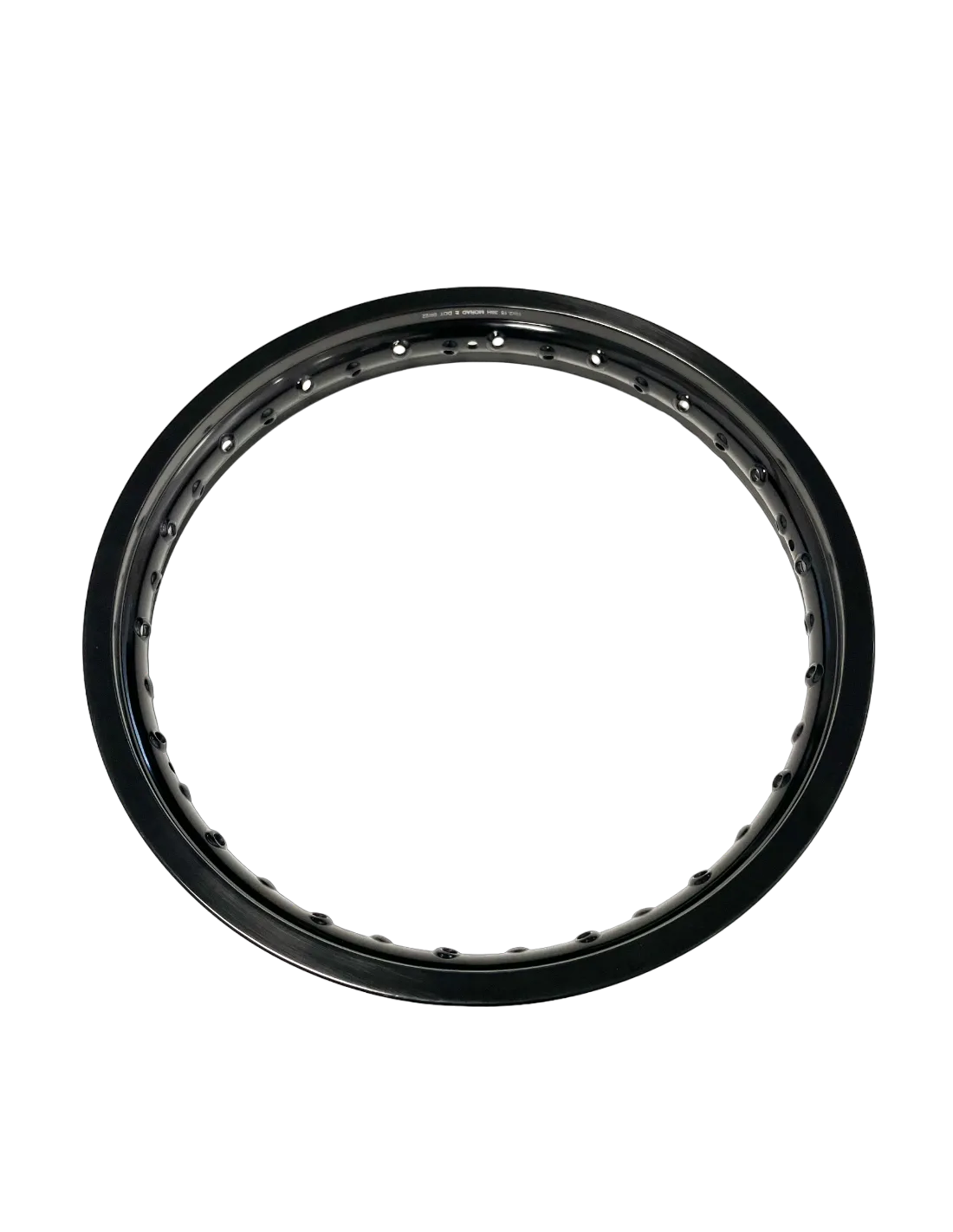 Cerchio posteriore enduro nero 2.15x18