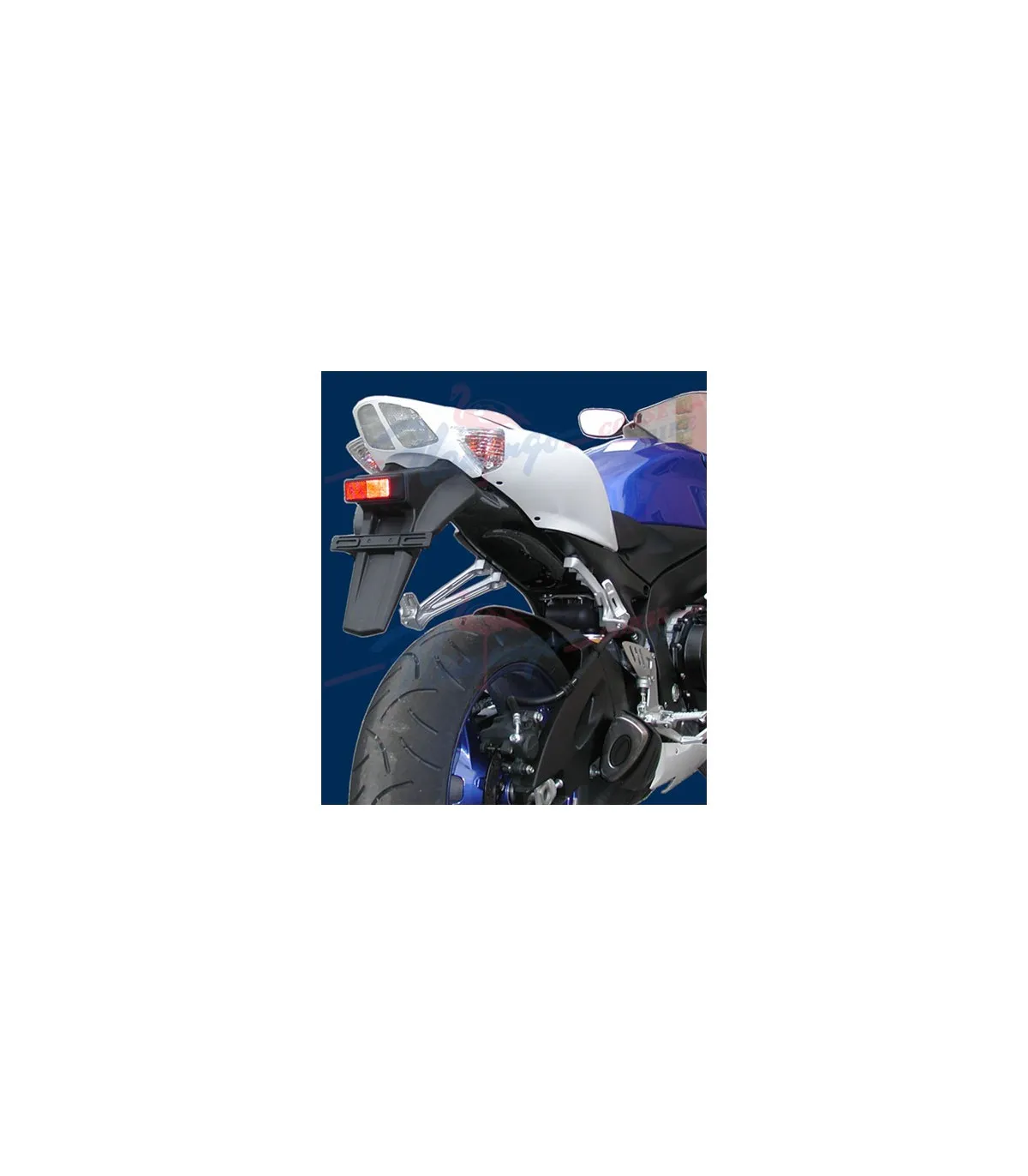 CODONE BIPOSTO CON ATTACCHI FERRO FLAMINGO PER SUZUKI GSXR 600 / 750 2006-2007
