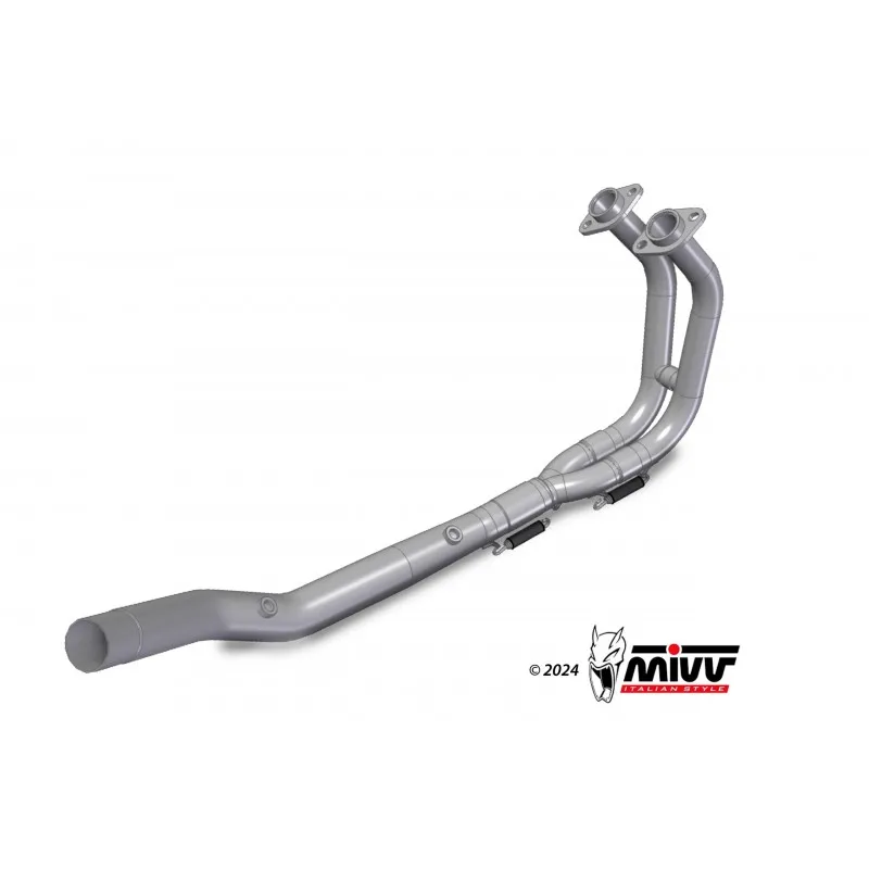 COLLETTORI RACING MIVV IN ACCIAIO KAWASAKI NINJA 400 2023