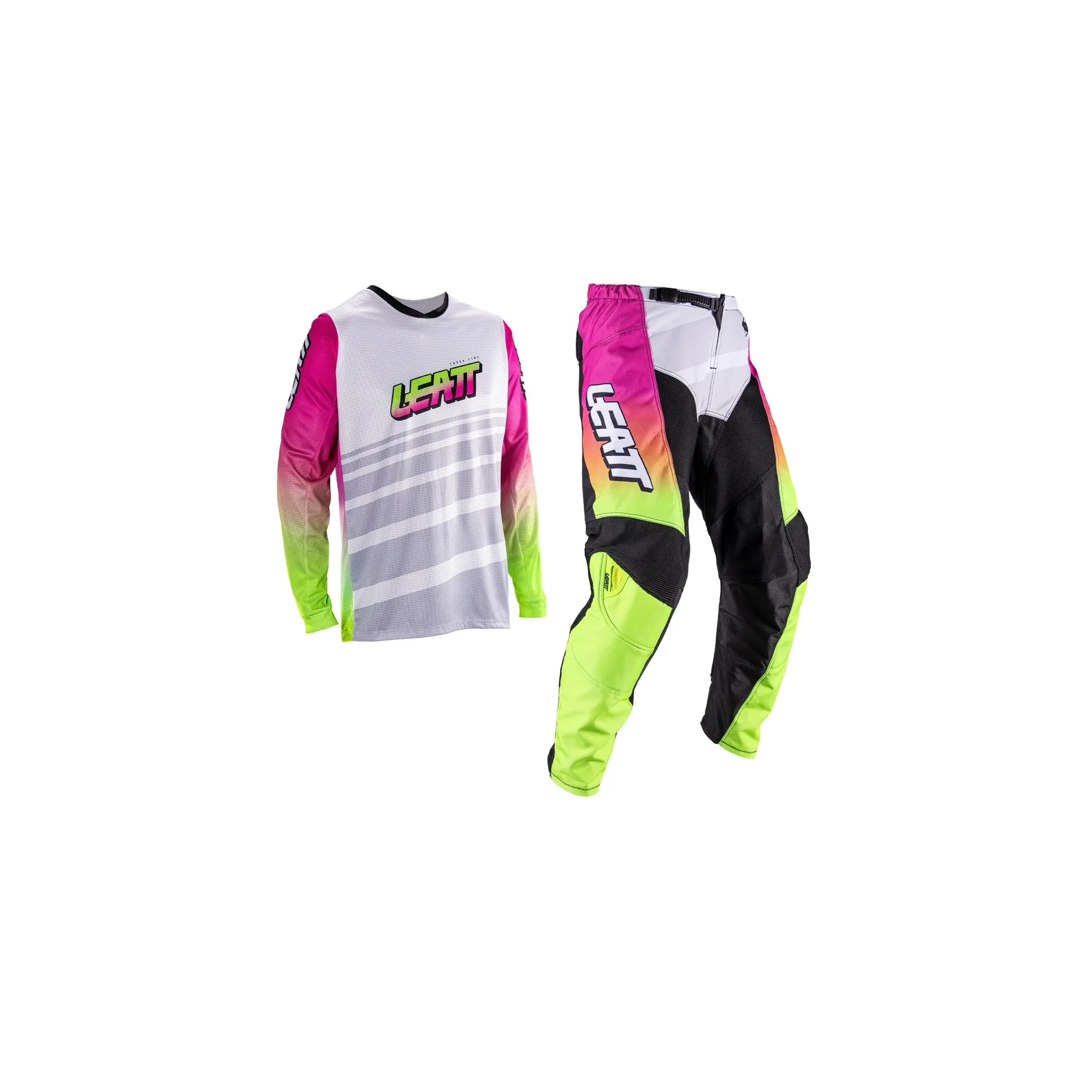 Completo Bambino Leatt 3.5 Retro Pink V26