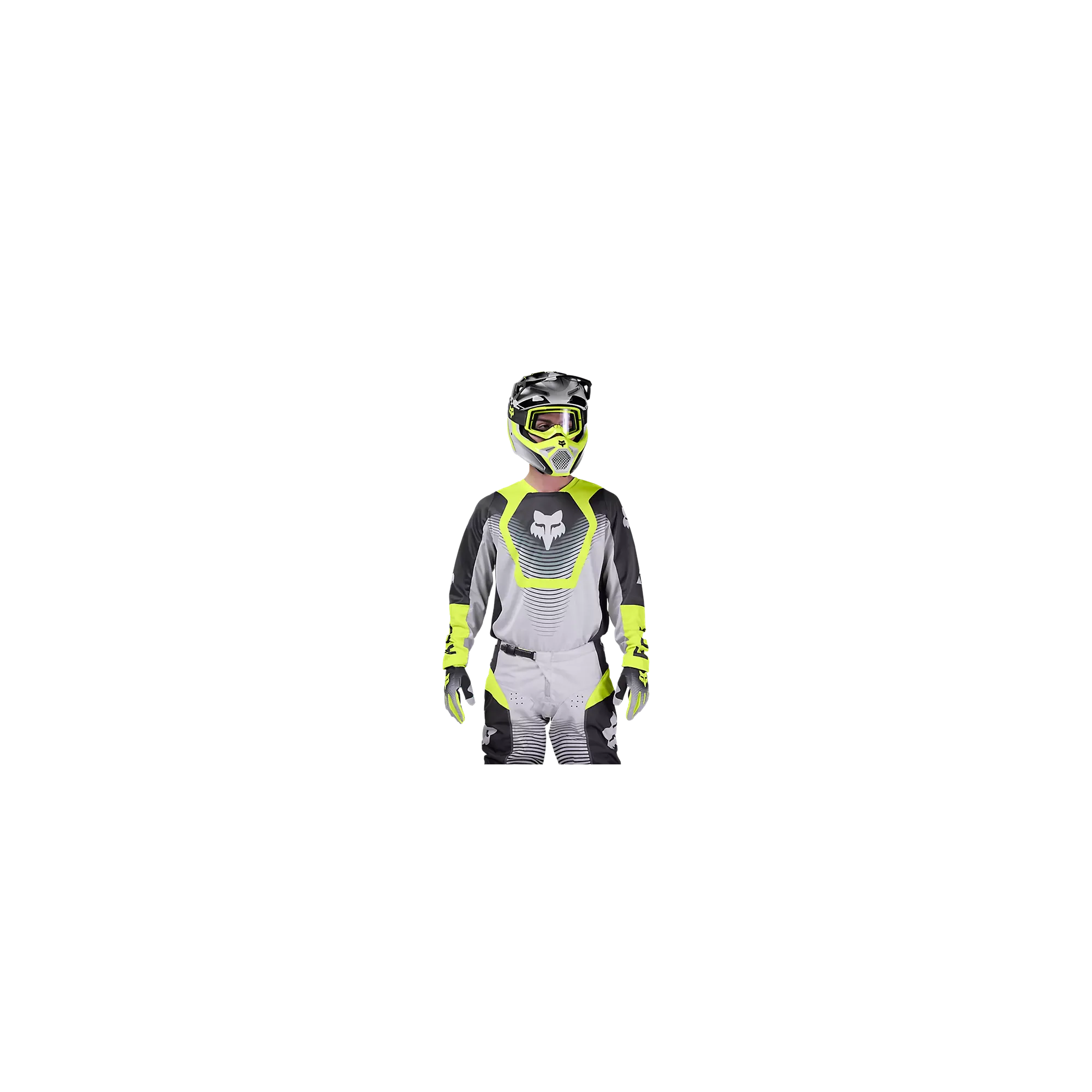 Completo FOX 180 Collect Grey Yellow