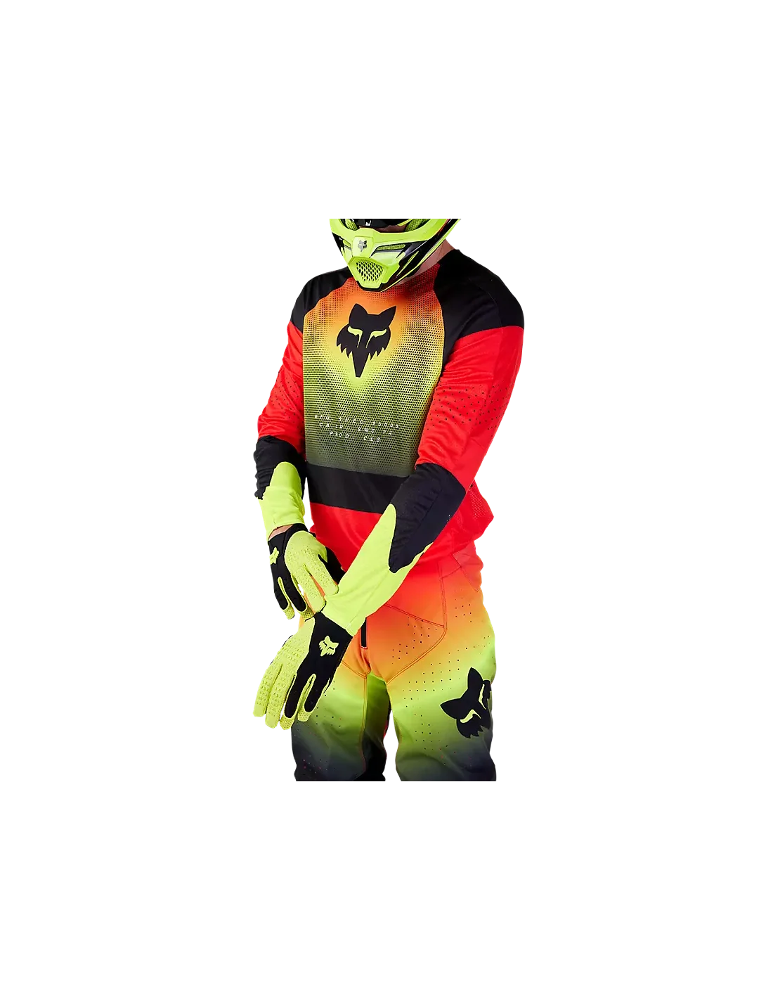 Completo FOX 360 Revise Red Yellow