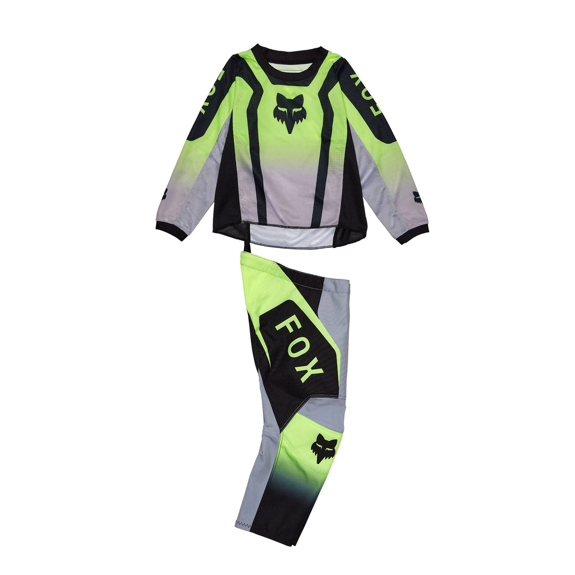 Completo Kids Fox 180 Lean | Giallo fluo