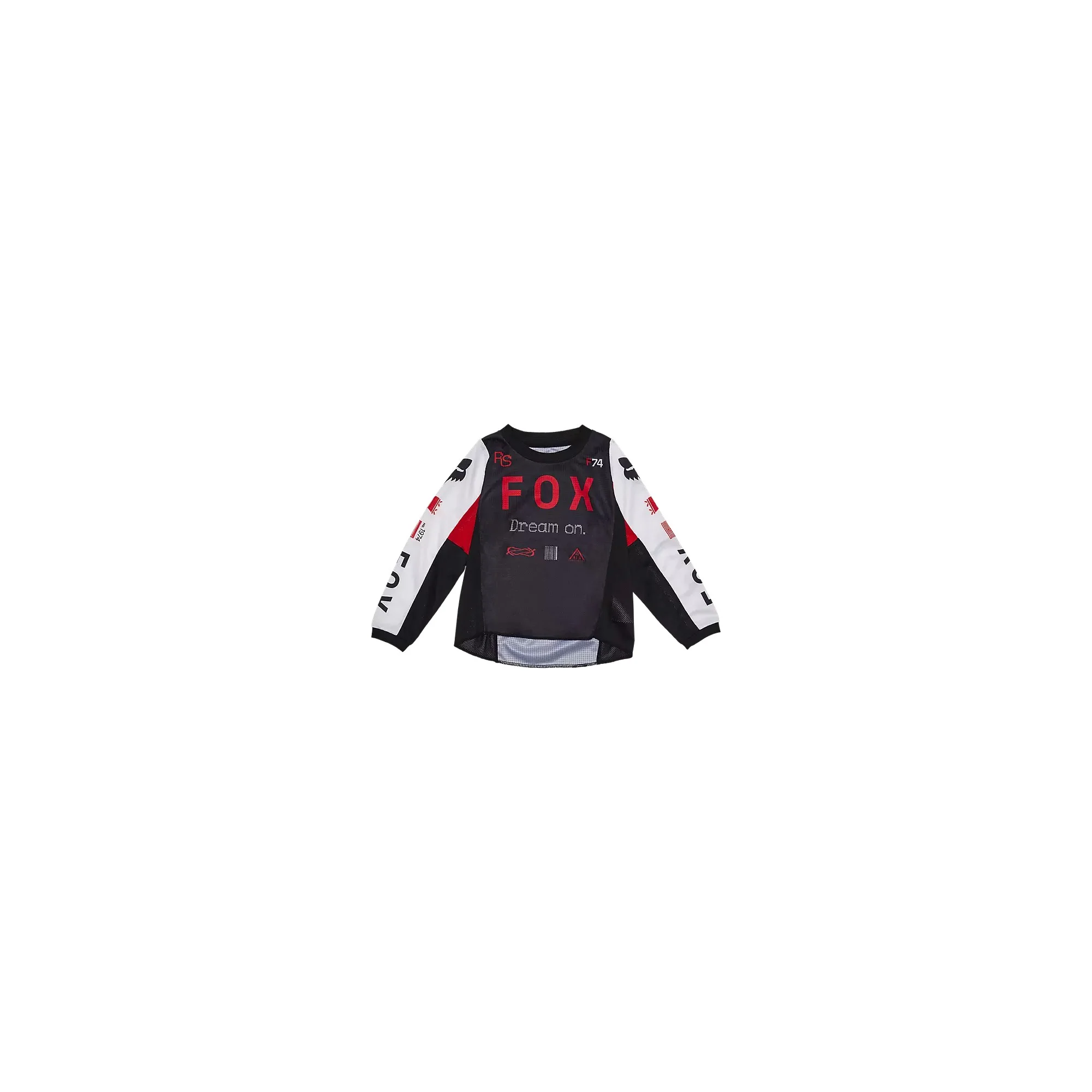 Completo Kids Fox 180 Race Spec | Rosso Fluo