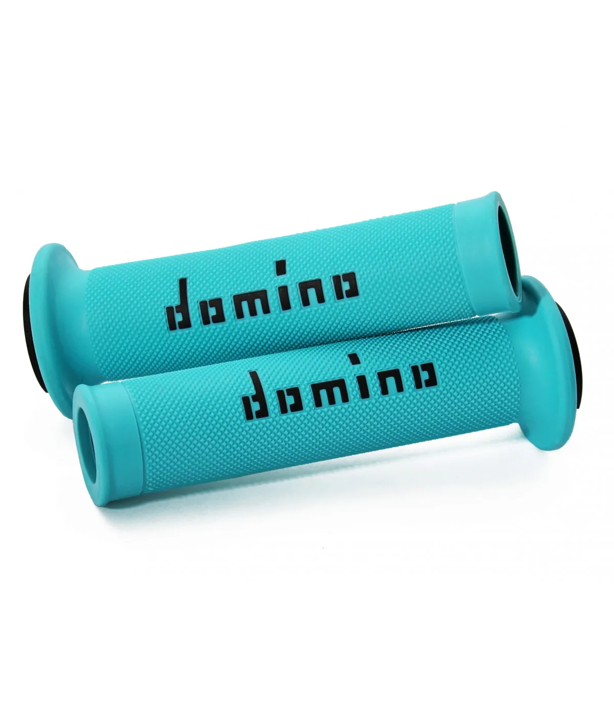 COPPIA MANOPOLE ROAD-RACING DOMINO CIANO-NERO