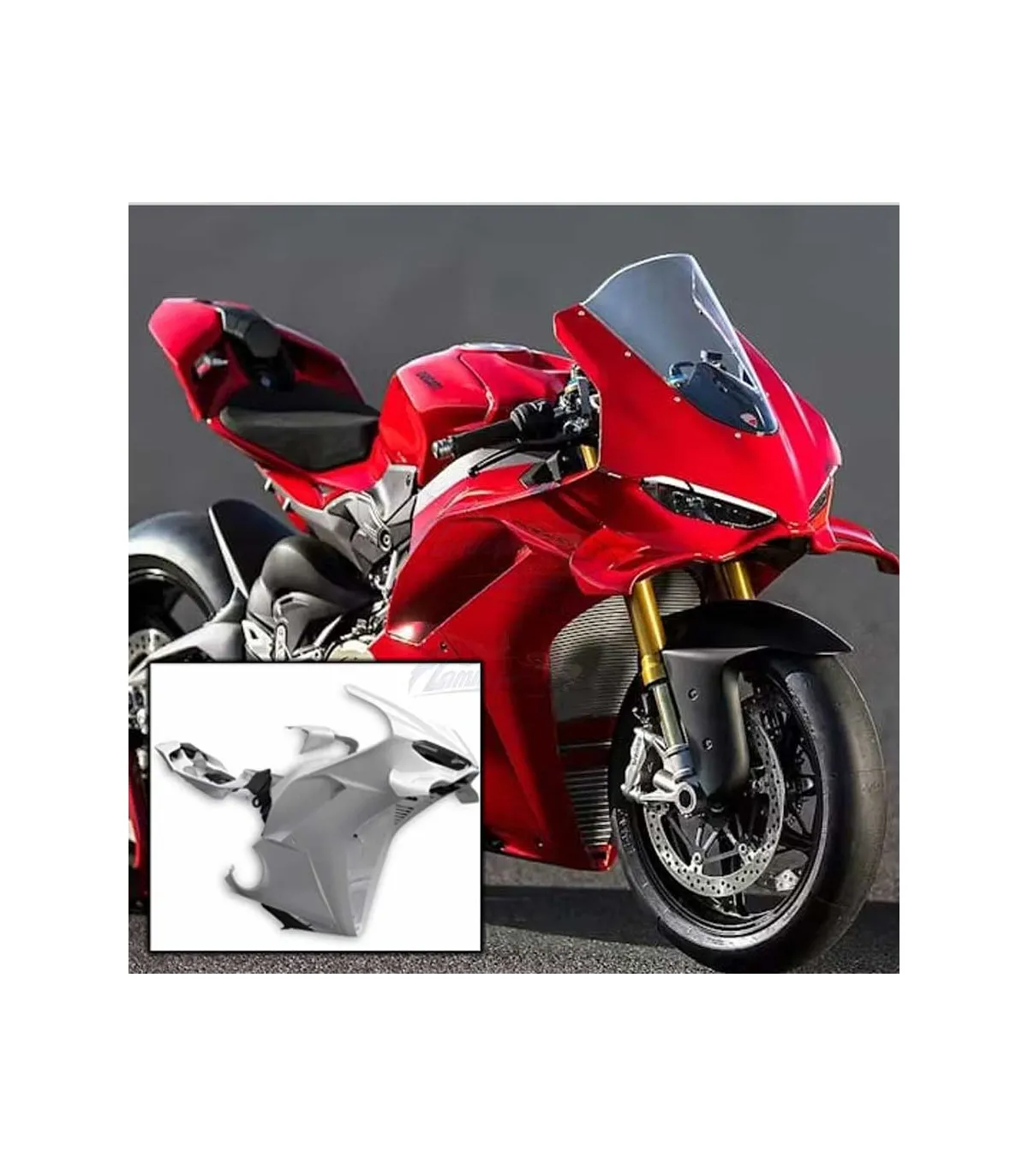 CARENA STRADALE E RACING FLAMINGO DUCATI PANIGALE V4 / S 2025