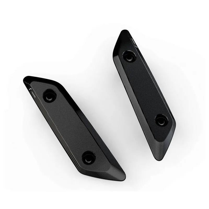 COPPIA TAPPI FORO SPECCHIO RIZOMA YAMAHA T-MAX 560 2022-2024, NERO