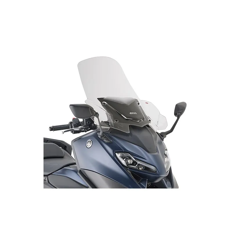 CUPOLINO GIVI TOURING YAMAHA T-MAX 560 2022-2024, TRASPARENTE
