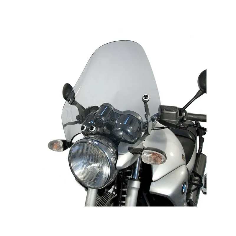 CUPOLINO ISOTTA MEDIA PROTEZIONE CON INCLINAZIONE VARIABILE BMW R 1150 R 2001-2005, TRASPARENTE