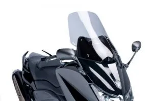 CUPOLINO V-TECH LINE TOURING YAMAHA T-MAX 530 12-15 FUME' CHIARO cod. 6260H